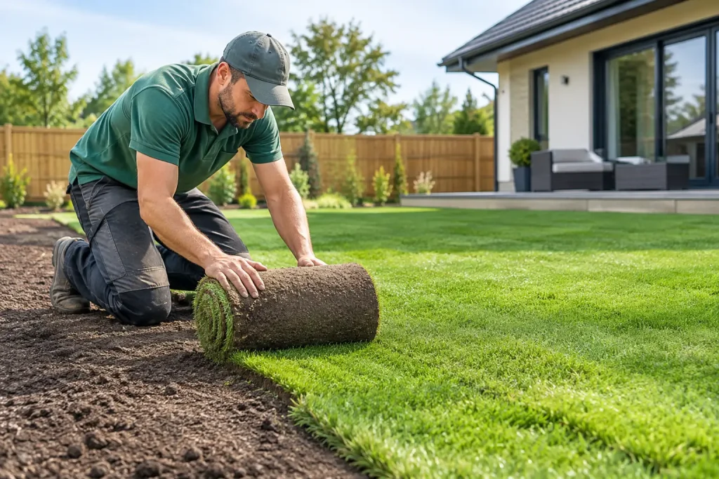 Turf Laying Service Winchester for Lasting Lawns